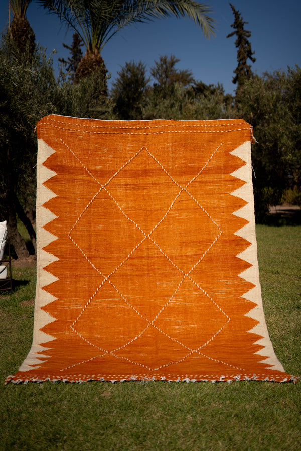 Kilim "LITCHIN XL": 100% laine 300 cm x 201 cm