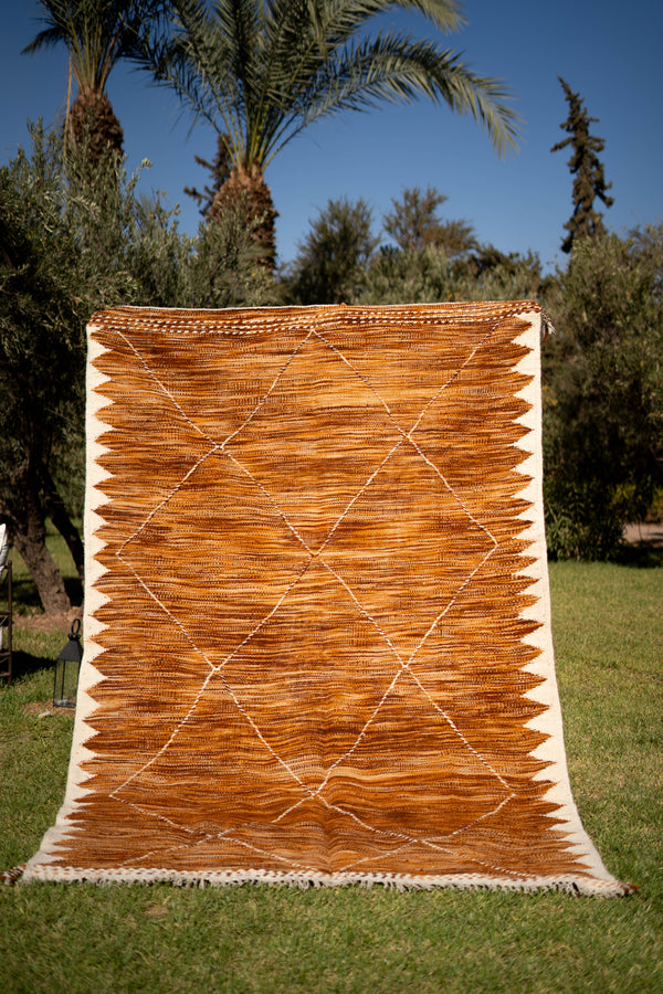 Kilim "KAWA": 100% laine 317 cm x 196 cm