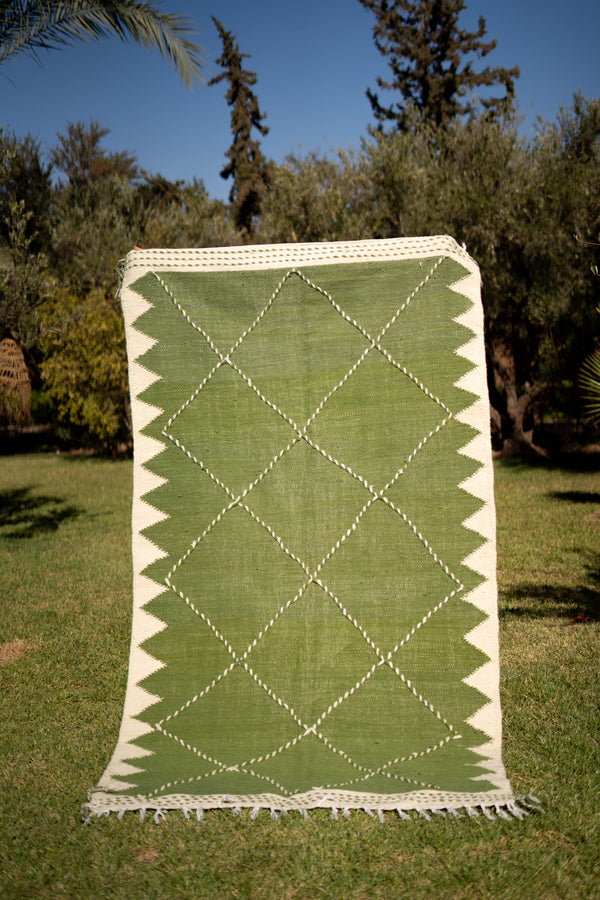Kilim "JENNA": 100% laine 260 cm x 143 cm